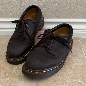 Vintage Brown Leather Dr. Martens